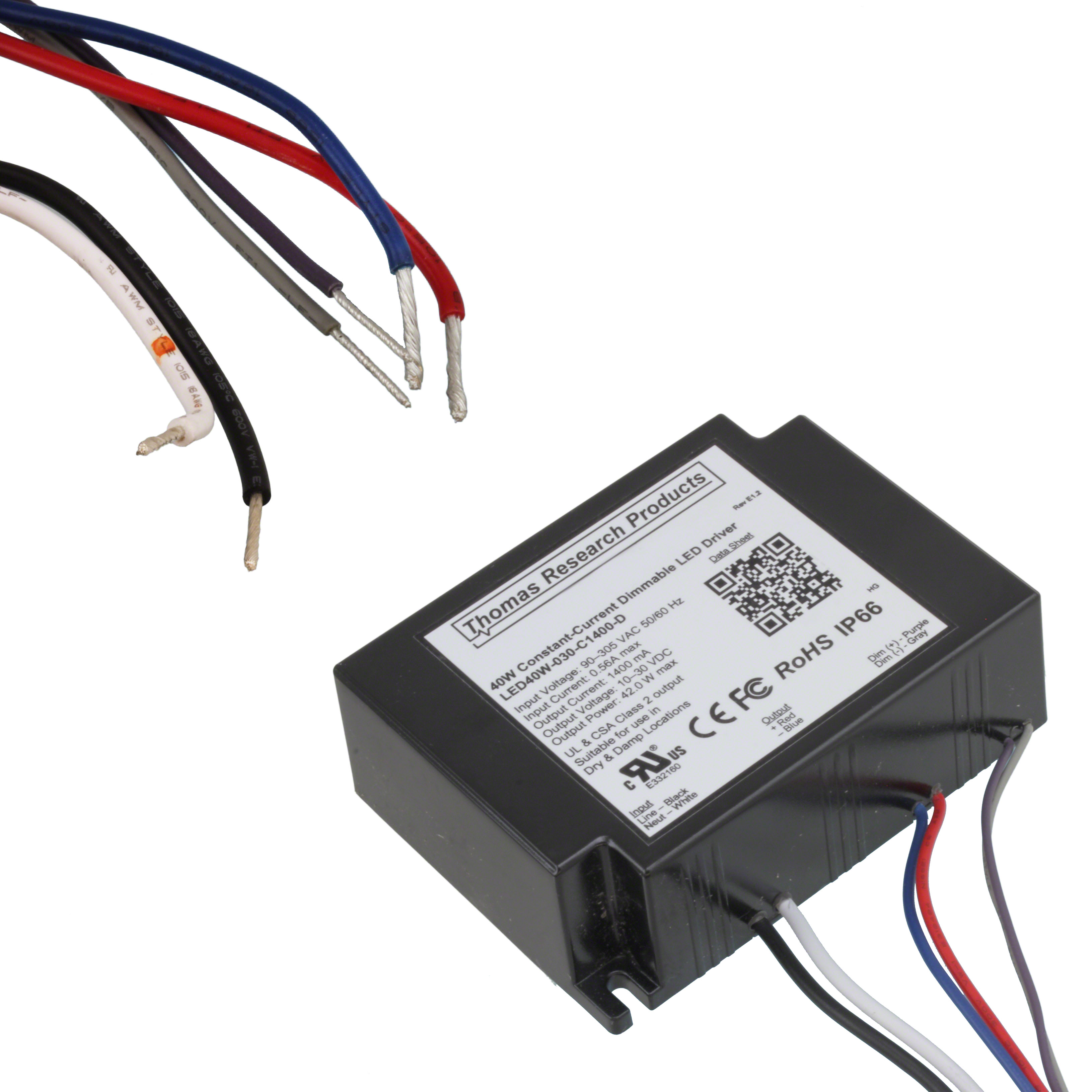 the part number is LED40W-030-C1400-D