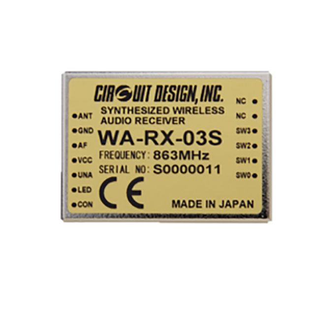 the part number is WA-RX-03S