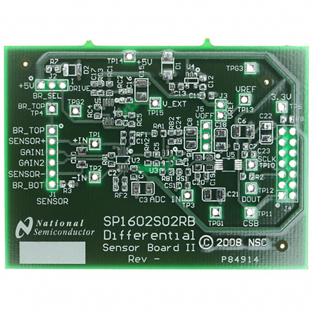 the part number is SP1602S02RB-PCB/NOPB