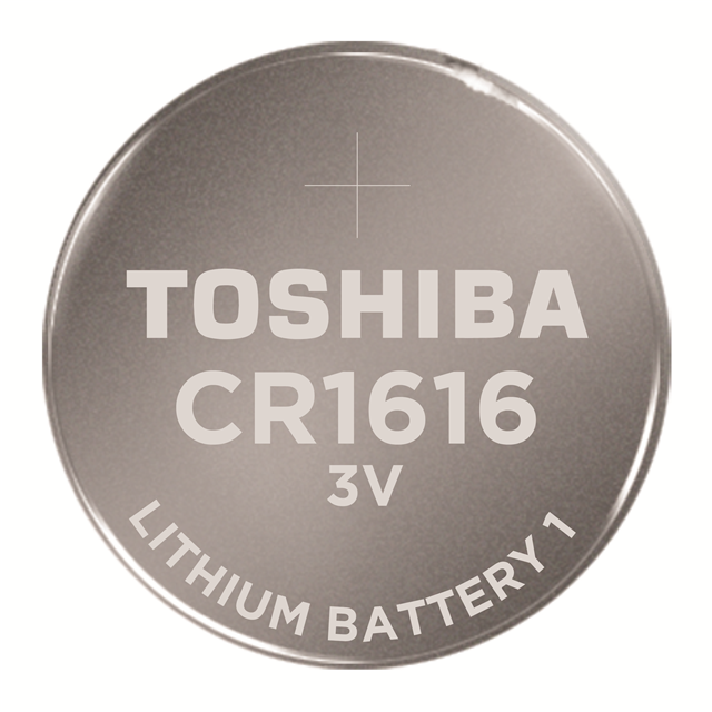 the part number is TOSHIBA CR1616B