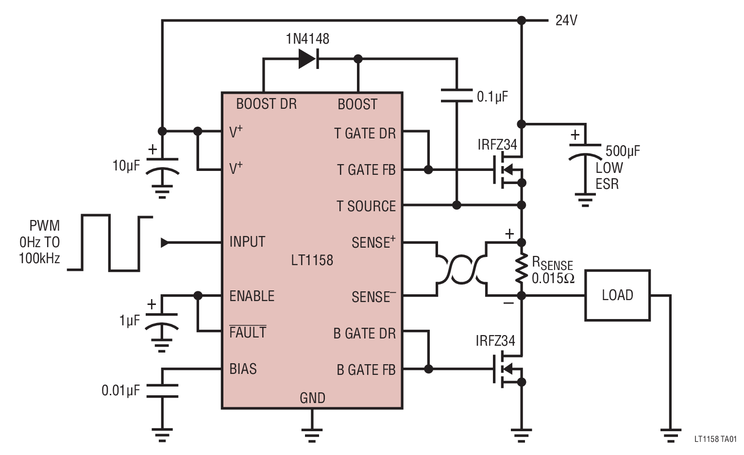 LT1158ISW