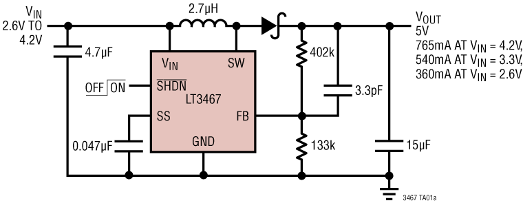 LT3467AEDDB#PBF