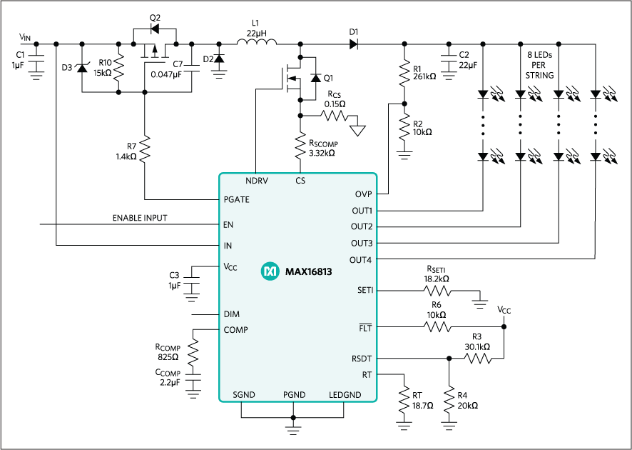 MAX16813AUP+