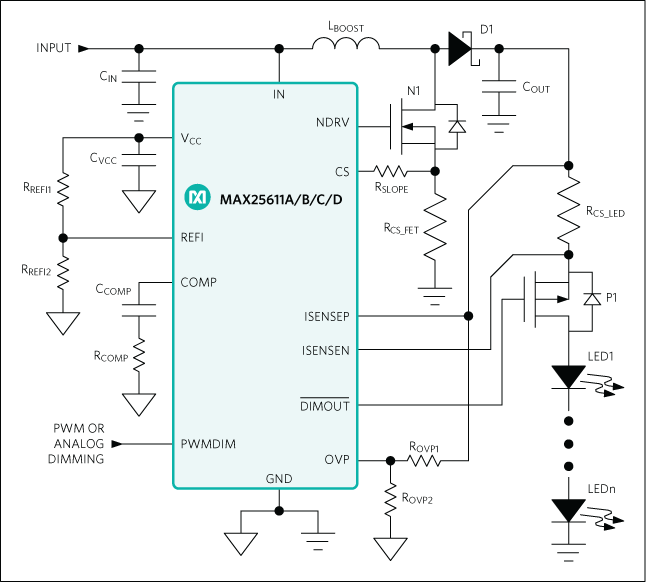 MAX25611AATC/VY+T