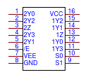 74HC4052PW